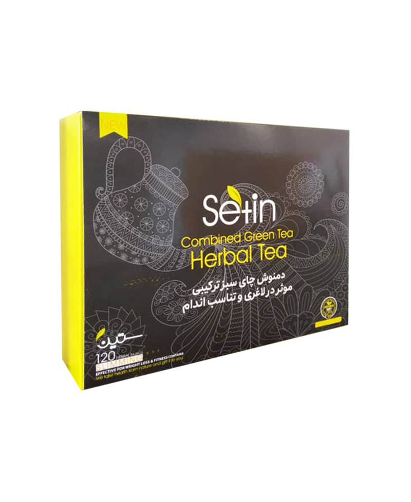 دمنوش چای سبز ترکیبی موثر در لاغری ستین