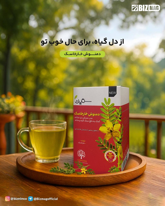 دمنوش خارخاسک ستین ۲۰ عددی