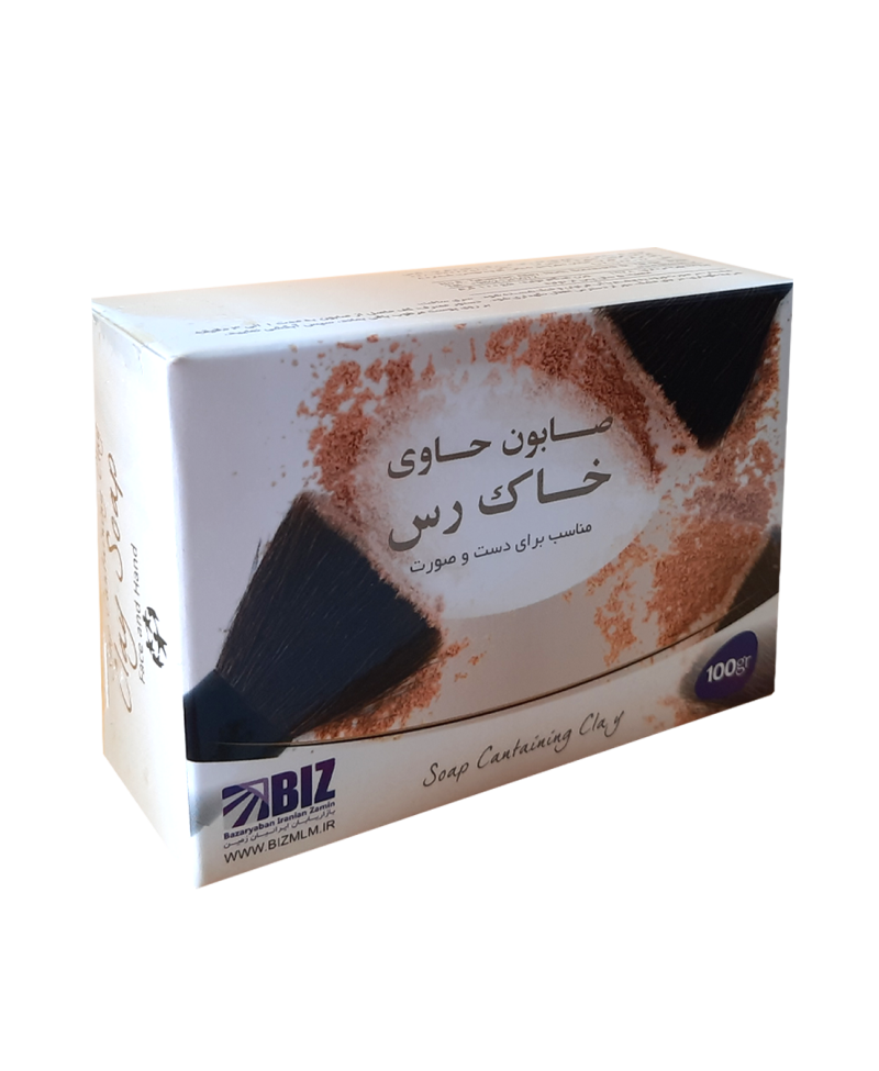 پک ۳ عددی صابون دست و صورت خاک رس بیز